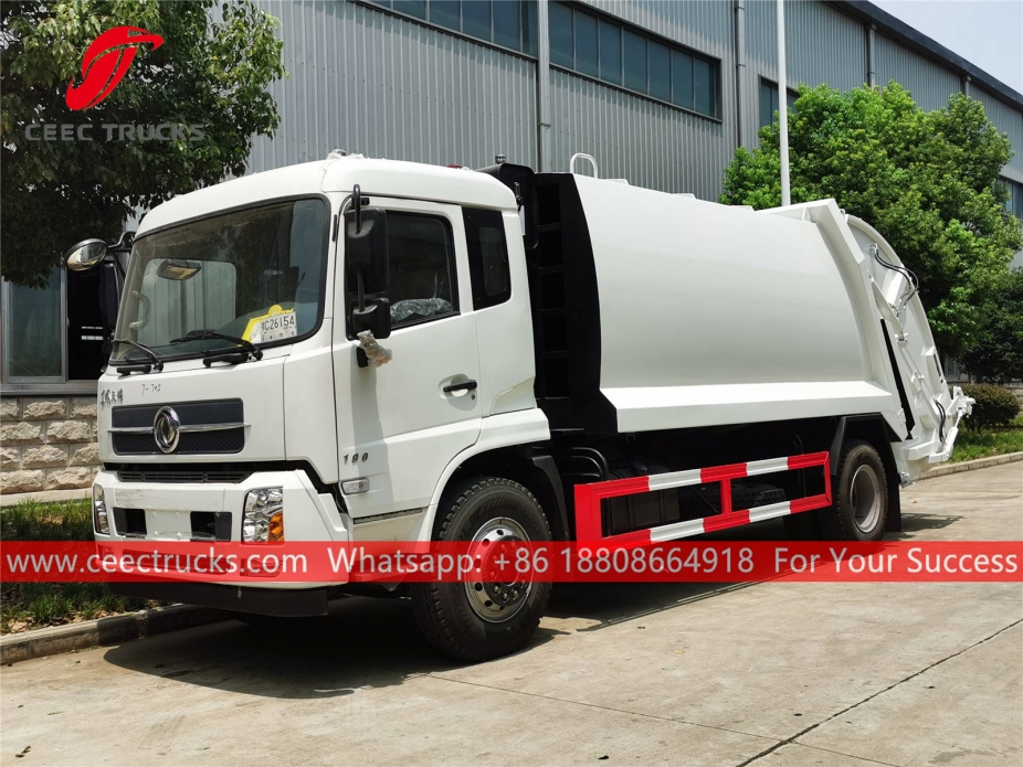 รถบรรทุกขยะอัด Dongfeng 10CBM