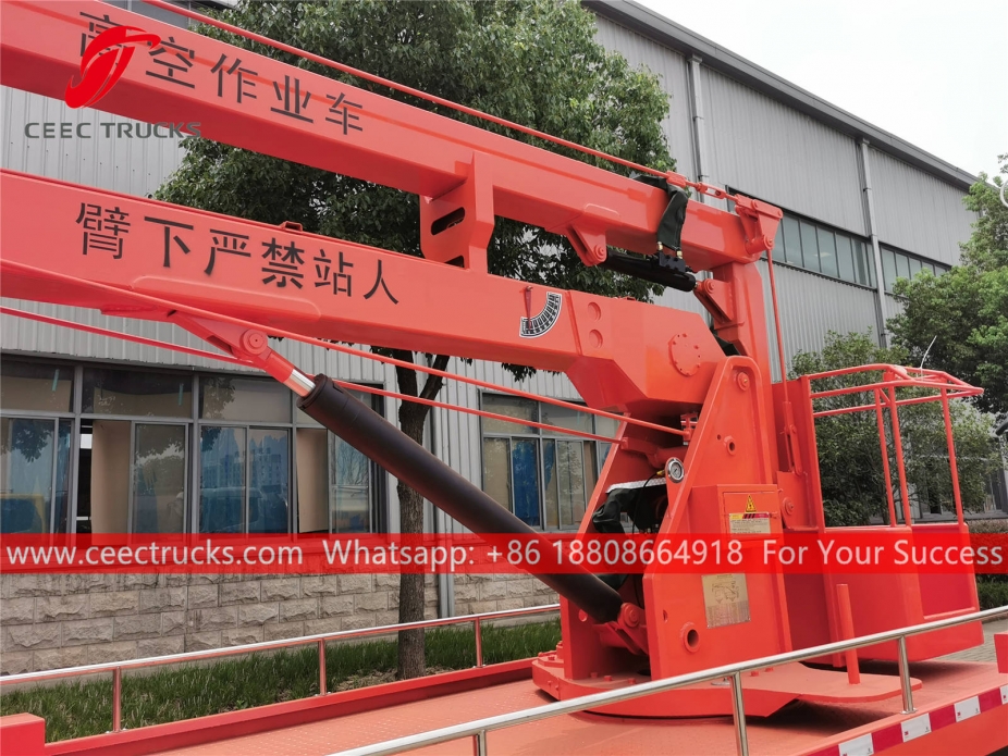 รถบรรทุกกระเช้าไฟฟ้าอีซูซุ 18 ม.