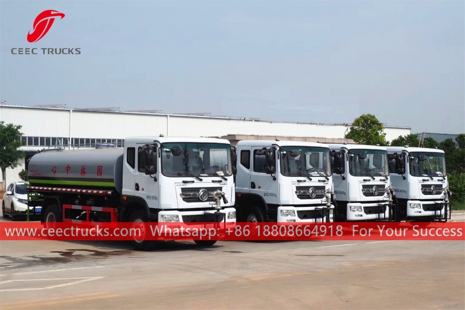 รถบรรทุกน้ำ 11CBM DONGFENG