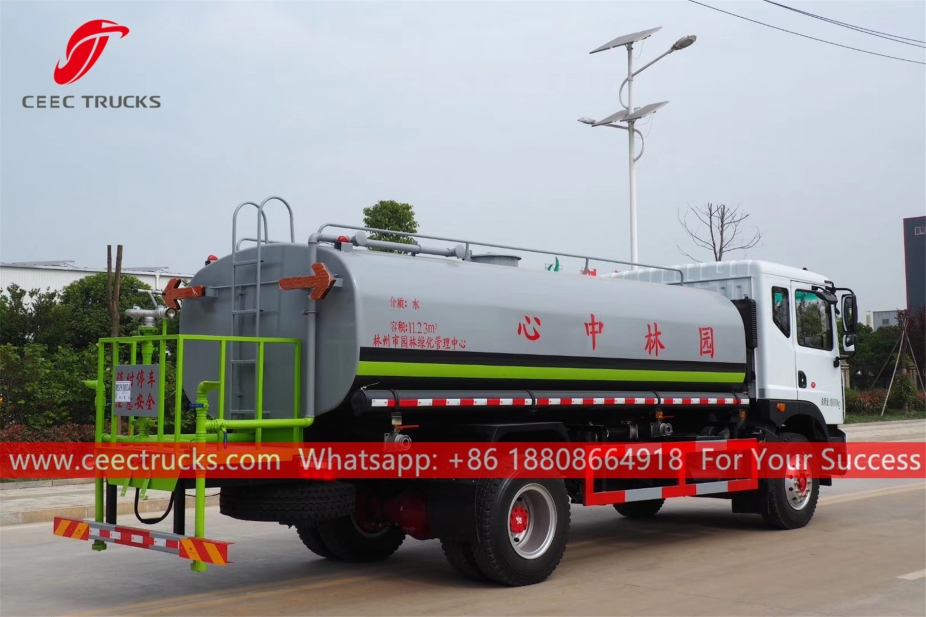 รถบรรทุกน้ำ 11CBM DONGFENG