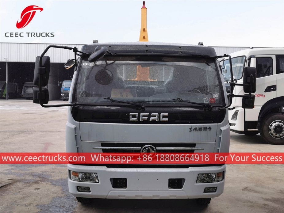 รถบรรทุกขยะแขน Dongfeng Hook