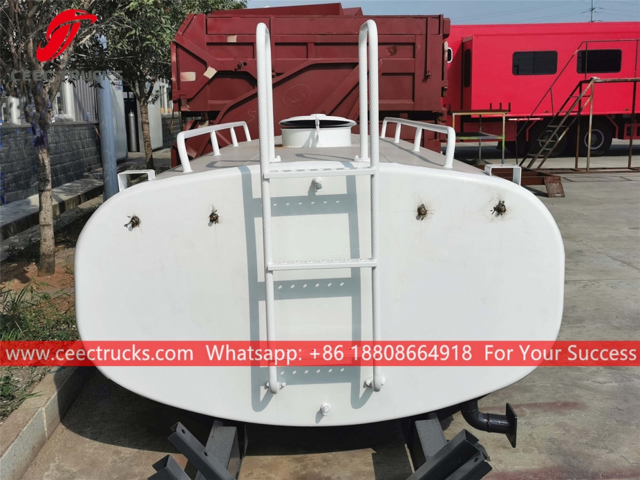 ชุดถังน้ำรถบรรทุก 8 CBM