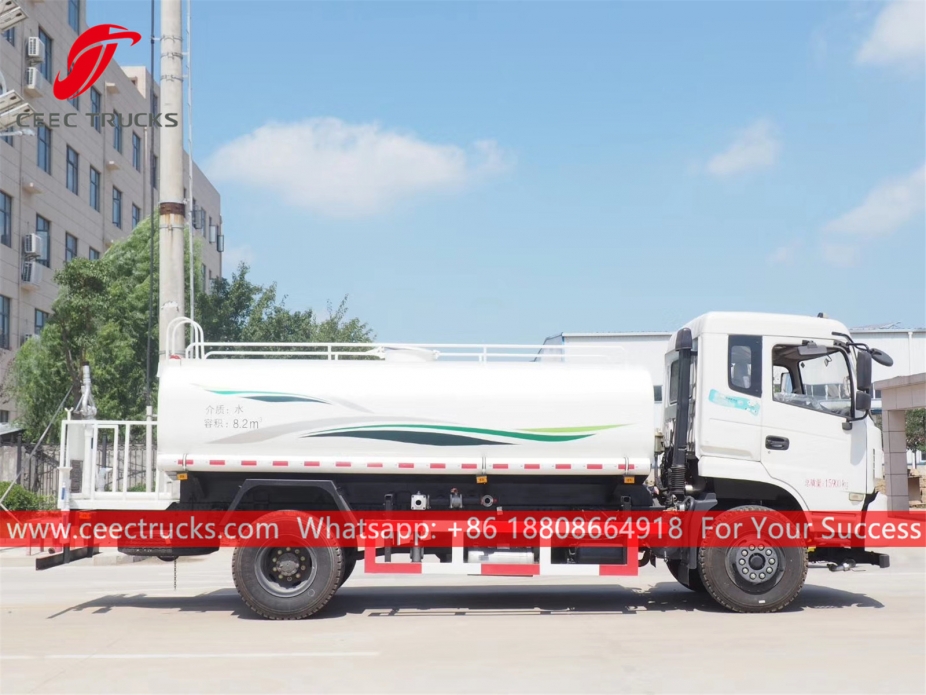 รถบรรทุกฉีดน้ำ Dongfeng 8CBM
