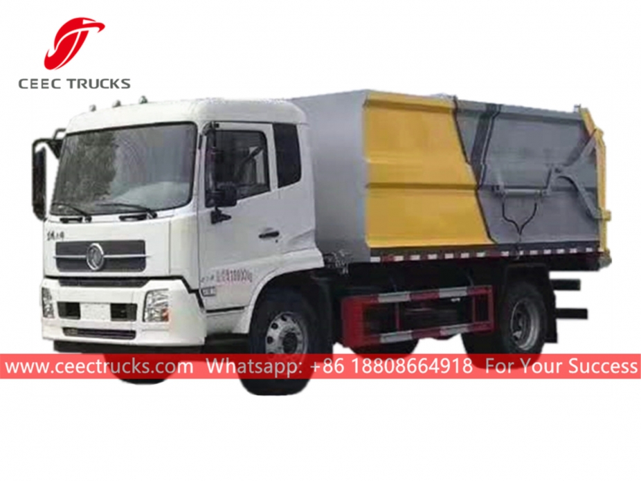 เครื่องเก็บขยะ 12CBM Dongfeng