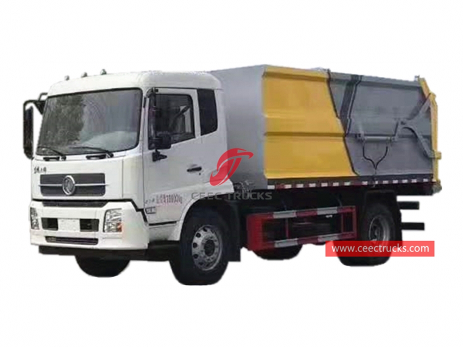 เครื่องเก็บขยะ 12CBM Dongfeng