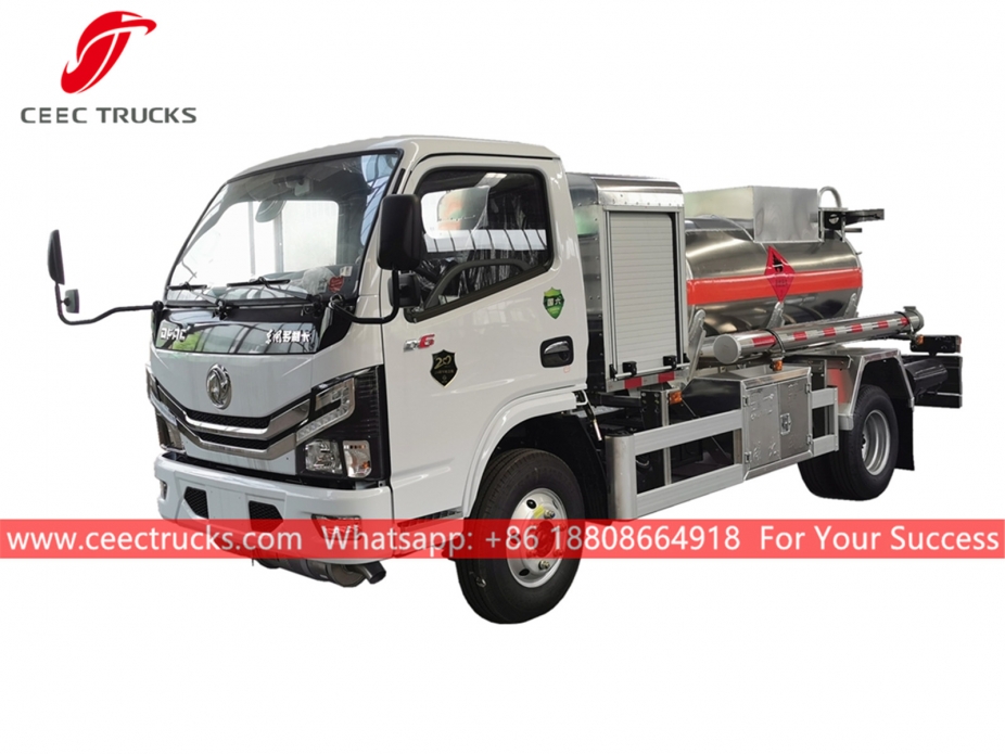 รถบรรทุกน้ำมัน 2CBM Dongfeng