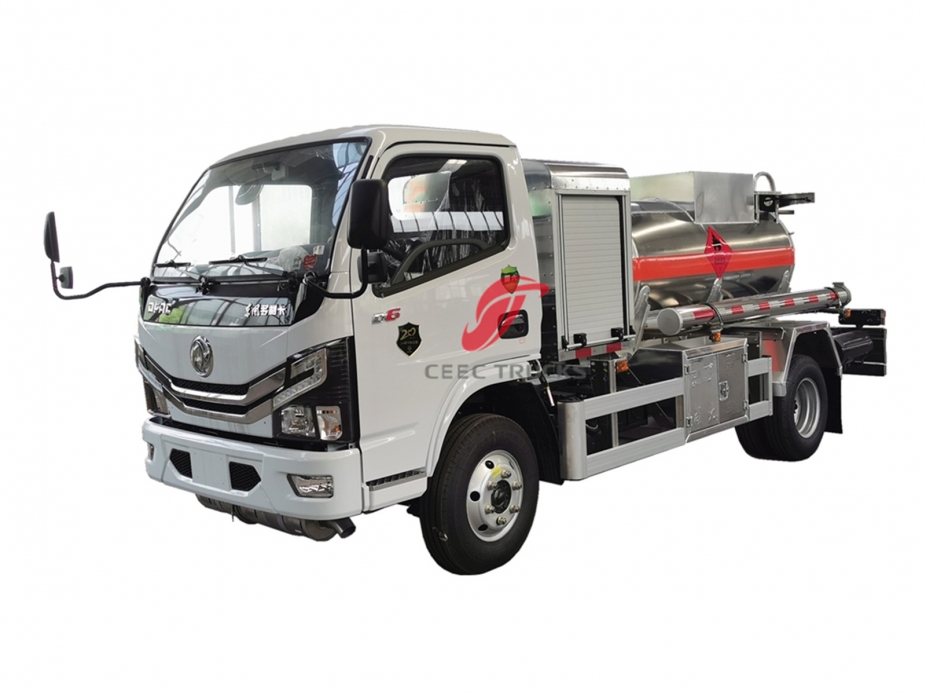 รถบรรทุกน้ำมัน 2CBM Dongfeng