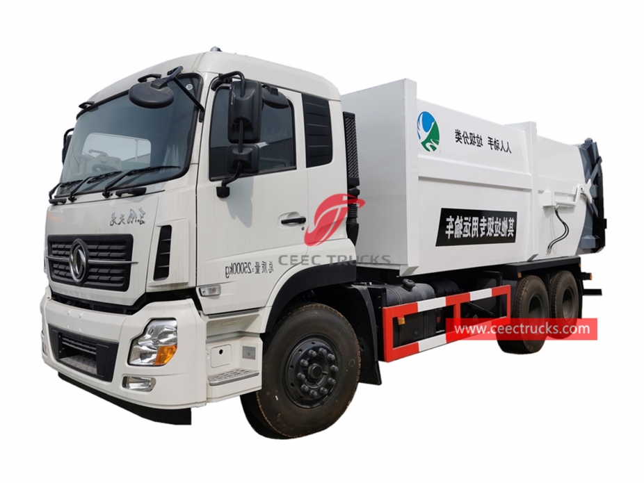 เครื่องเก็บขยะ Dongfeng 18CBM