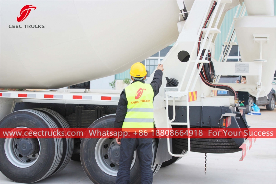 รถโม่ผสมปูนอีซูซุ 10CBM