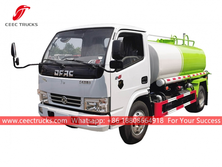 รถบรรทุกน้ำ Dongfeng 5CBM