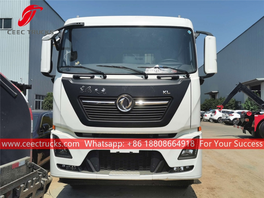 รถบรรทุกอัดขยะขนาด 18CBM Dongfeng