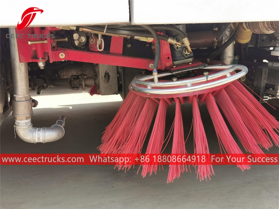 รถกวาดถนนและล้างรถ Shacman