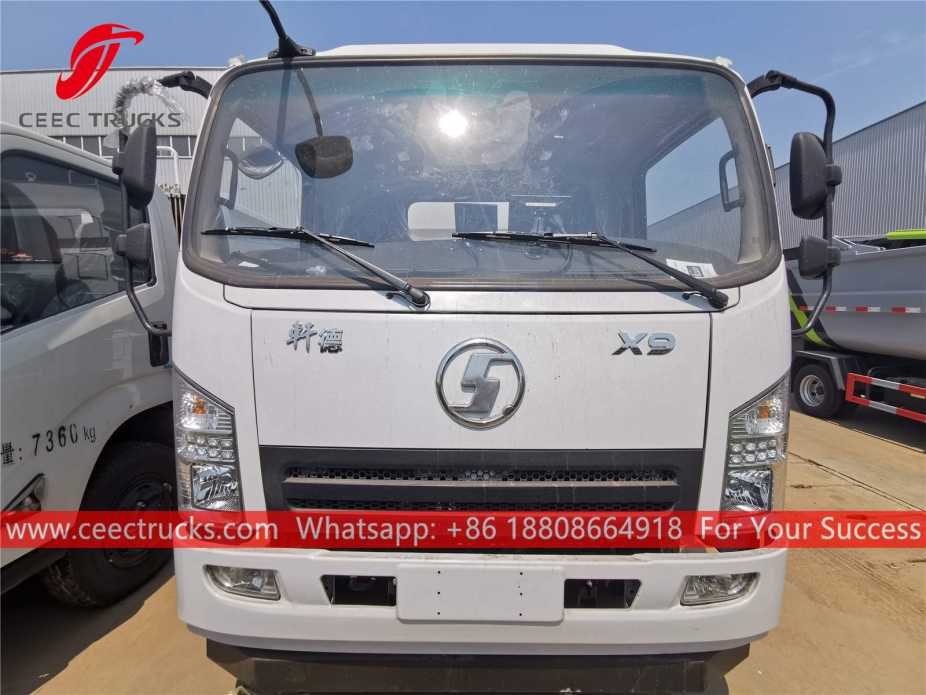 รถกวาดถนนและล้างรถ Shacman