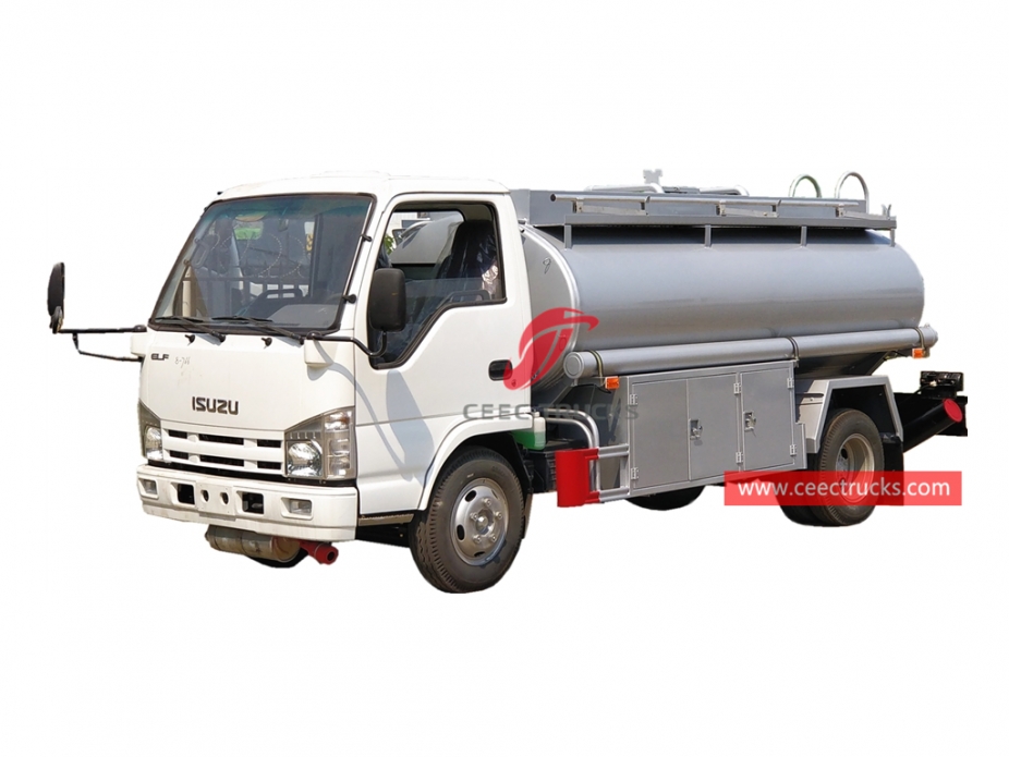 รถบรรทุกน้ำมัน 4CBM ISUZU