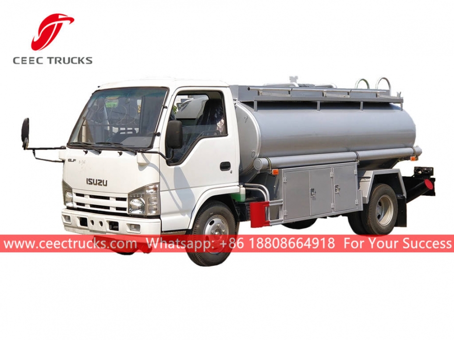 รถบรรทุกน้ำมัน 4CBM ISUZU