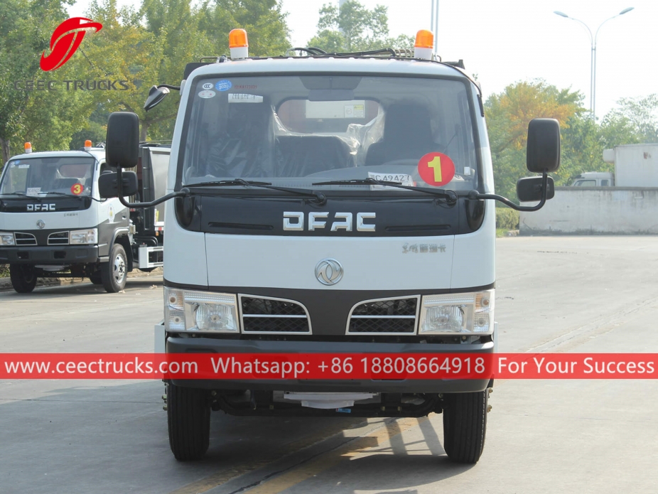 รถบรรทุกขยะอัด 6CBM ของแกมเบีย