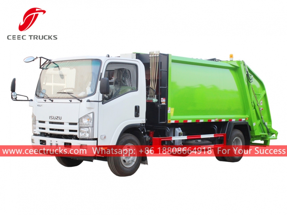 เครื่องบดอัดขยะ ISUZU 10CBM