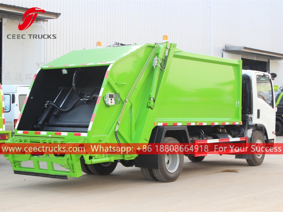 เครื่องบดอัดขยะ ISUZU 10CBM