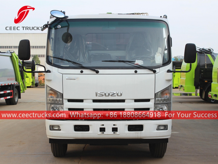 เครื่องบดอัดขยะ ISUZU 10CBM