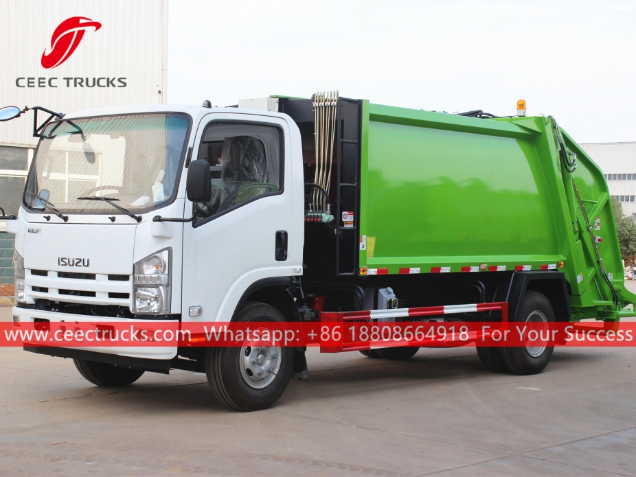 เครื่องบดอัดขยะ ISUZU 10CBM