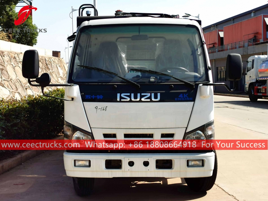 รถบรรทุกบดอัดขยะ ISUZU 6CBM