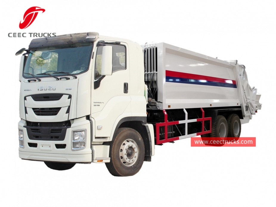 รถบรรทุกบดอัดขยะ ISUZU 16CBM