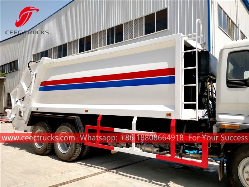 รถบรรทุกบดอัดขยะ ISUZU 16CBM