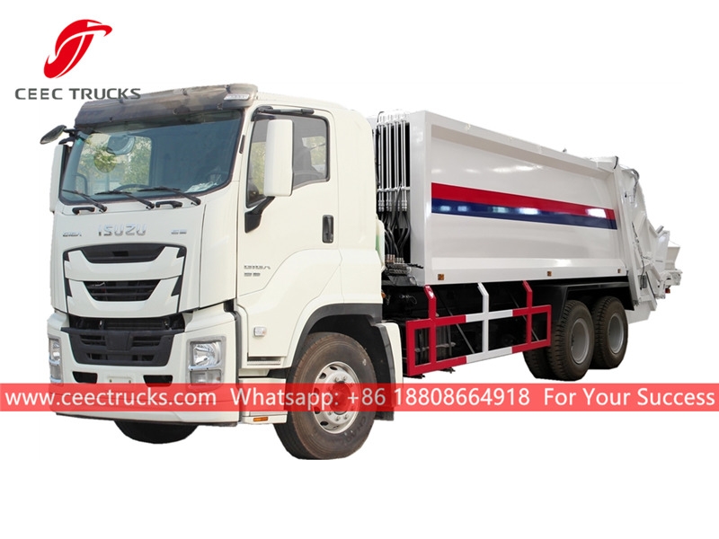 รถบรรทุกบดอัดขยะ ISUZU 16CBM