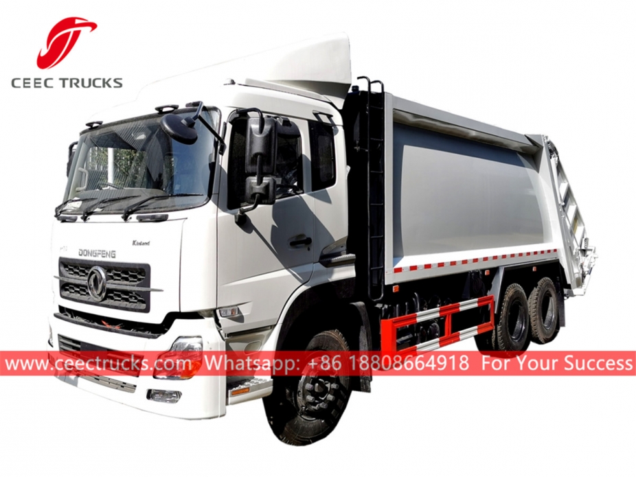 รถบรรทุกขยะ Dongfeng 6*4 RHD