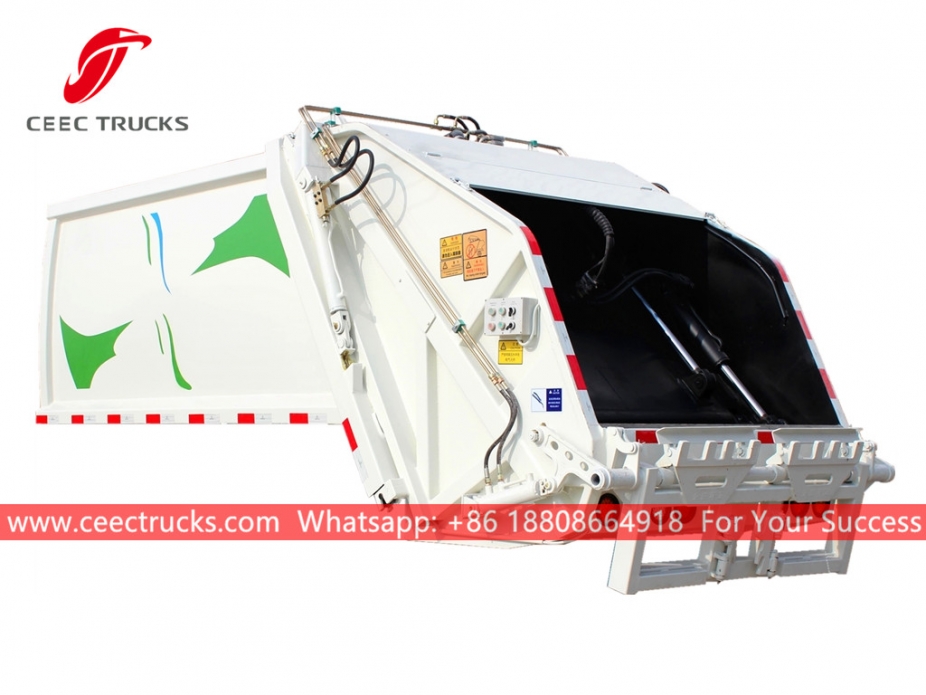 Brand new 5,000 liters garbage compressor truck body