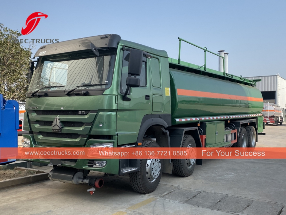 รถบรรทุกส่งน้ำมันเชื้อเพลิง SINOTRUK 8x4 30CBM