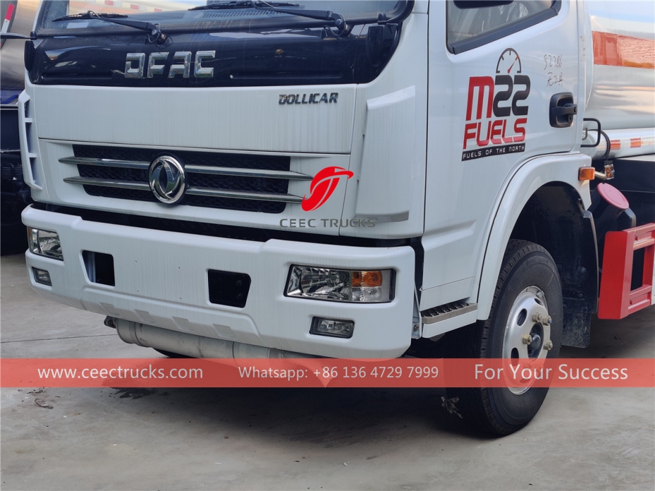 รถบรรทุกน้ำมัน 8,000 ลิตร DONGFENG