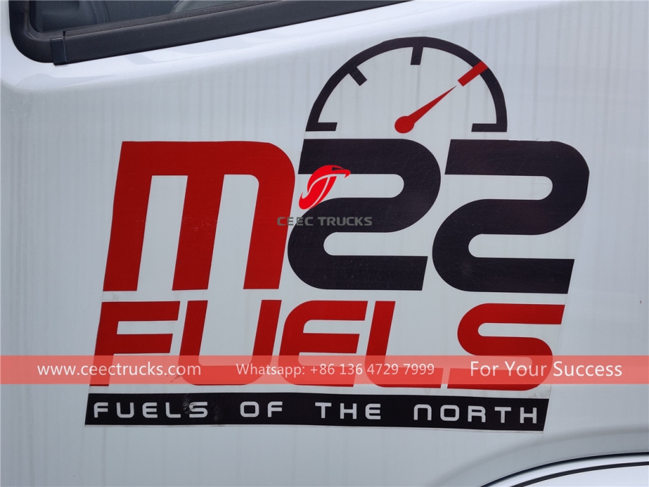 รถบรรทุกน้ำมัน 8,000 ลิตร DONGFENG