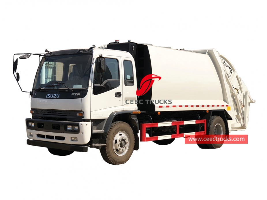รถบรรทุกอัดขยะ ISUZU 12CBM