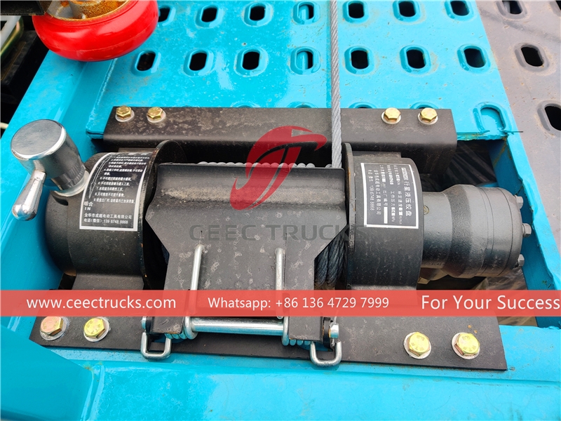 รถบรรทุกพ่วงข้างพังเสียหาย ISUZU 100P