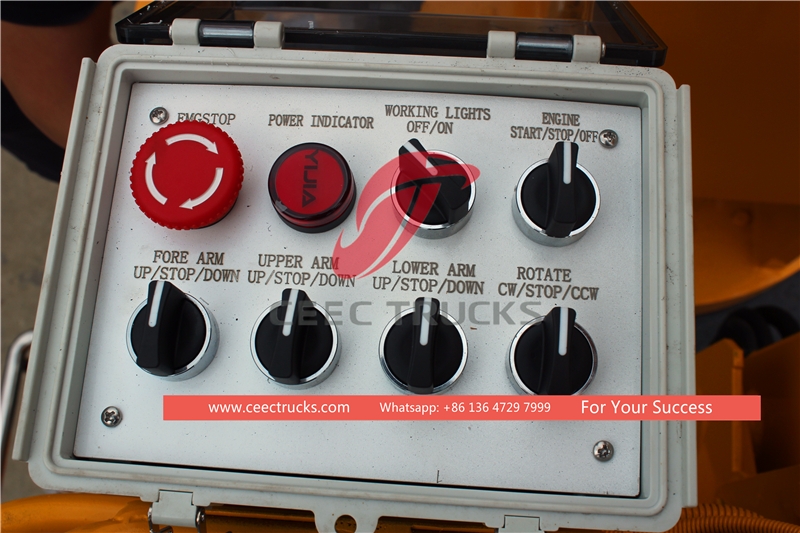 รถบรรทุกกระเช้าลอยฟ้าอีซูซุ 18 เมตร