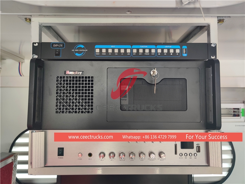 รถบรรทุกเวทีเคลื่อนที่ ISUZU 100P ขับเคลื่อน 4*2