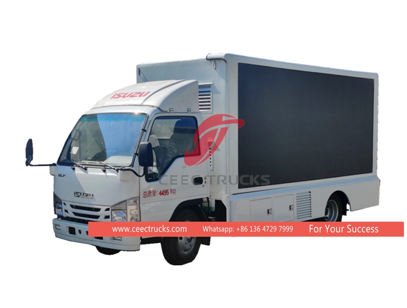 รถบรรทุกเวทีเคลื่อนที่ ISUZU 100P ขับเคลื่อน 4*2