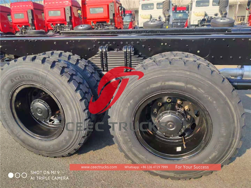 congo beiben 6 wheel drive cargo truck chassis