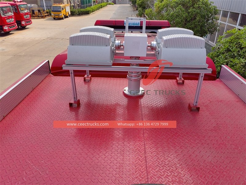 รถดับเพลิงฮาโว พร้อมเครน 5 ตัน และไฟฉุกเฉิน 12 เมตร