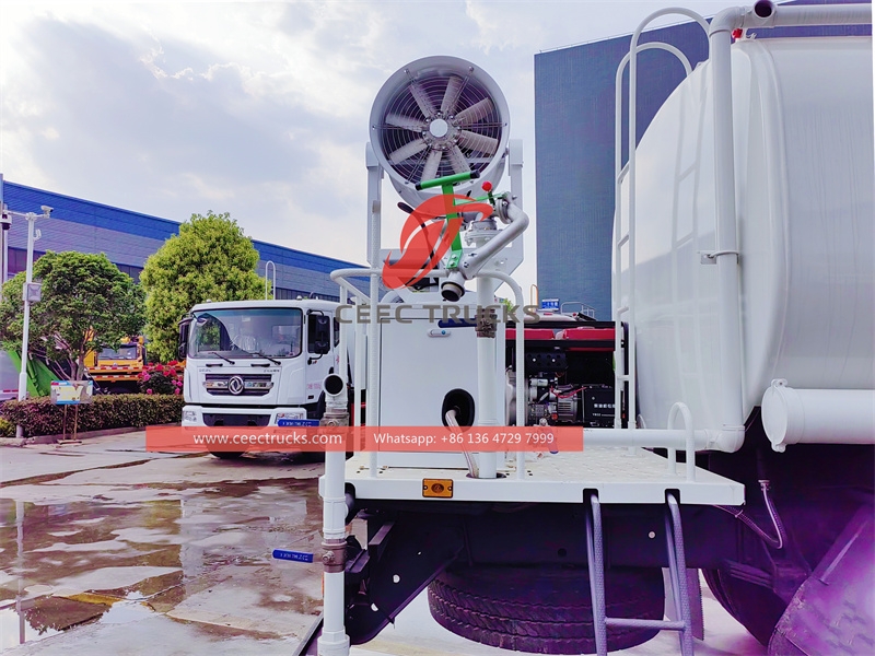 รถบรรทุกป้องกันฝุ่นประสิทธิภาพสูง ISUZU GIGA ความจุขนาดใหญ่ 16CBM