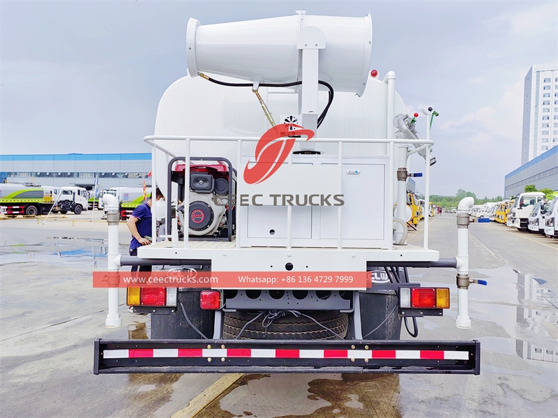 รถบรรทุกป้องกันฝุ่นประสิทธิภาพสูง ISUZU GIGA ความจุขนาดใหญ่ 16CBM