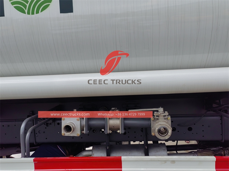 รถบรรทุกป้องกันฝุ่นประสิทธิภาพสูง ISUZU GIGA ความจุขนาดใหญ่ 16CBM