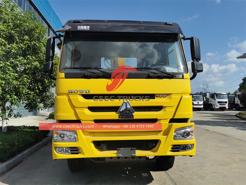 รถบรรทุกติดเครน Sinotruk 6×4 400 แรงม้า XCMG