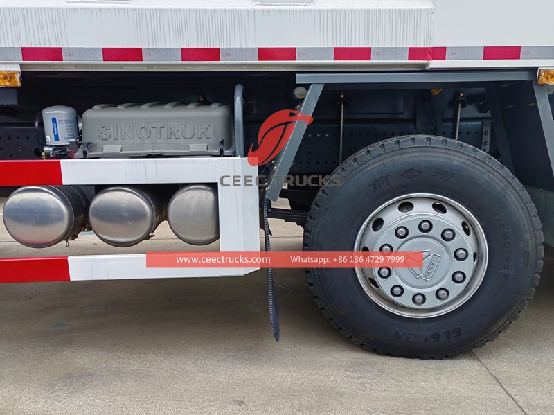 รถบรรทุกดัมพ์ Sinotruk 8x4 420HP 40 ตัน พร้อมจำหน่ายตรงจากโรงงาน
