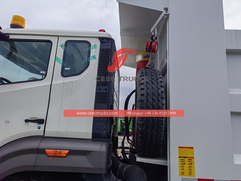 รถบรรทุกดัมพ์ Sinotruk 8x4 420HP 40 ตัน พร้อมจำหน่ายตรงจากโรงงาน