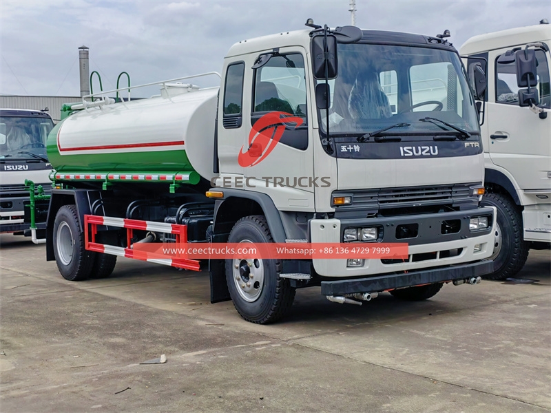 รถบรรทุกน้ำ ISUZU FTR 12,000L ไปเวียดนาม
