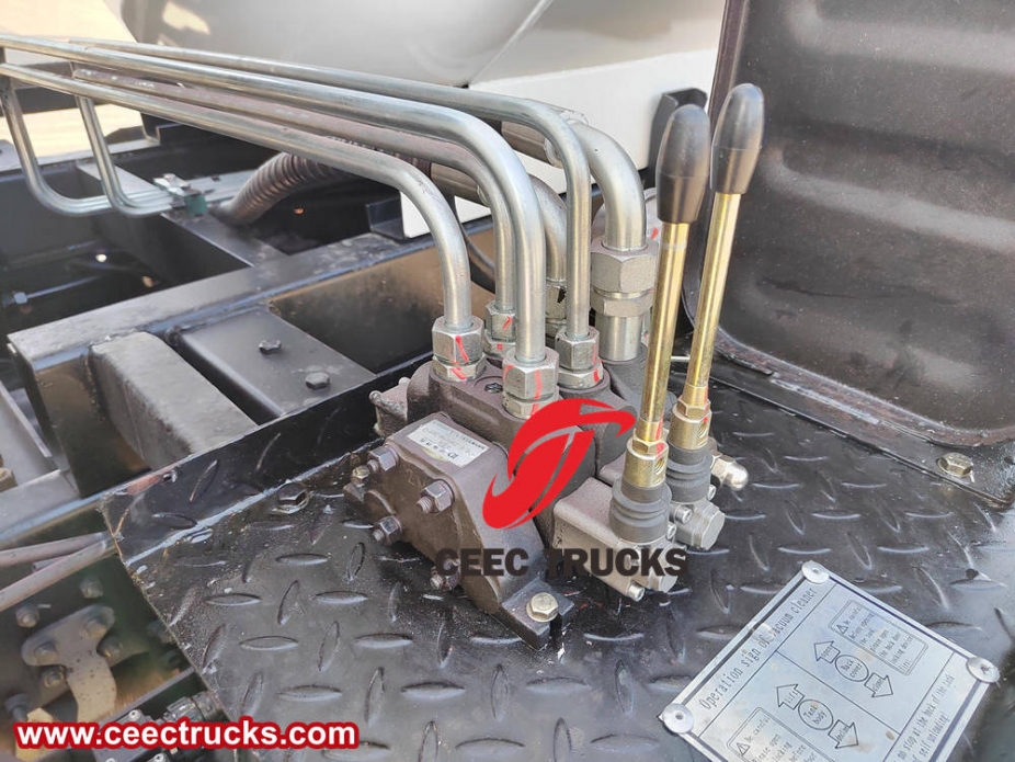 รถบรรทุกดูดส้วม FAW 8 cbm