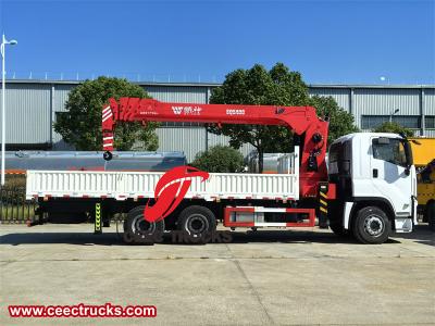  Isuzu VC61 8ton boom crane truck