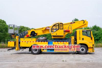 Isuzu 45m mounted aerial work platform truck